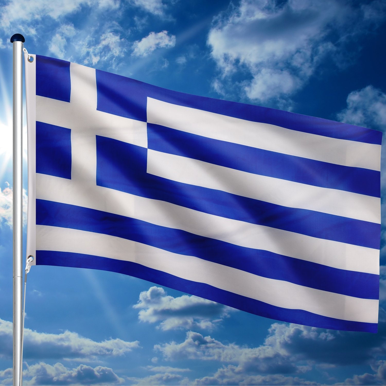pol pl FLAGA GRECJI GRECKA 120x80 CM NA MASZT GRECJA 2792 6