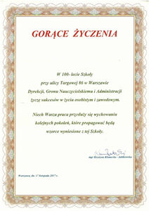 zyczenia 100 lecie 1